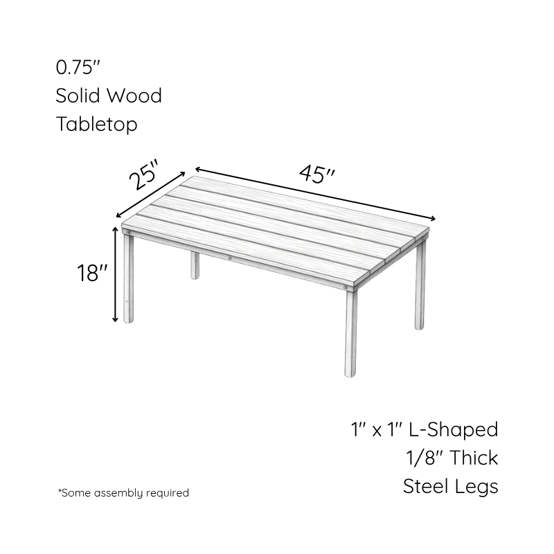 Tyto Slim - Cherry | Lock & Grain Furniture