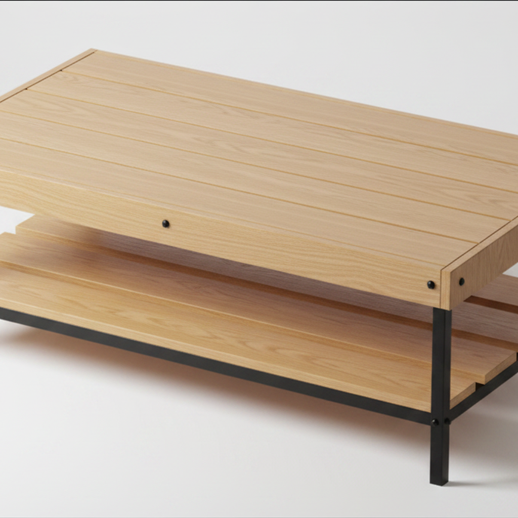 Tyto Dart solid Oak, finished