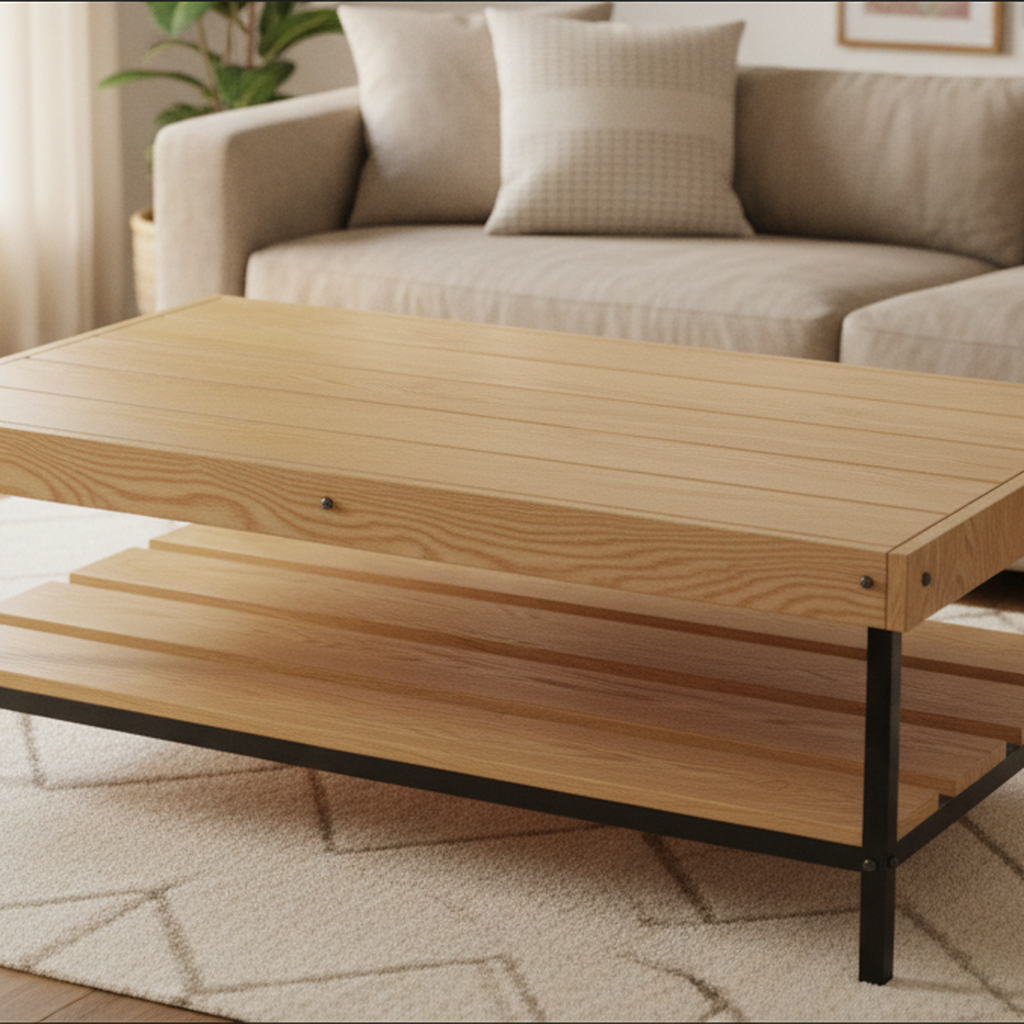 Tyto Dart solid Oak, finished