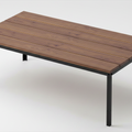 Tyto Slim solid Walnut, finished