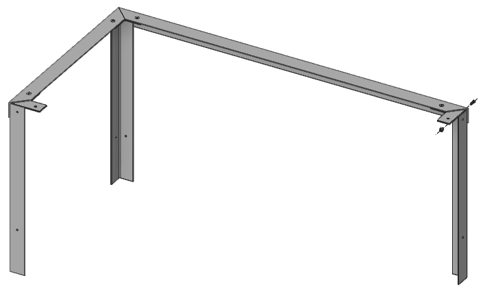 Build the top frame