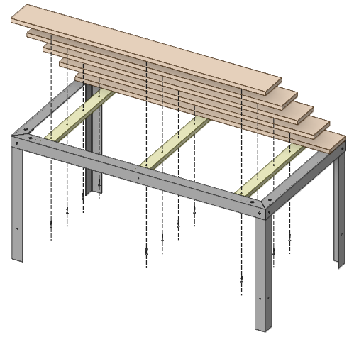 Drop in the top panels